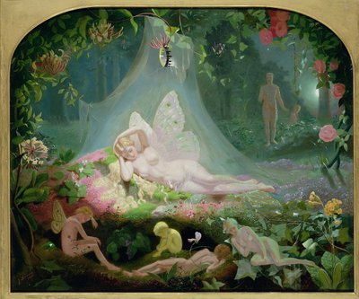 There Sleeps Titania, 1872 by John Simmons